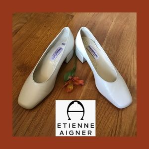 Etienne Aigner beige pumps size 9W